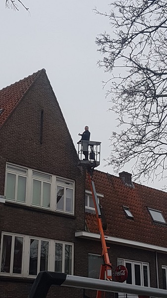  stormschade dak Katwijk